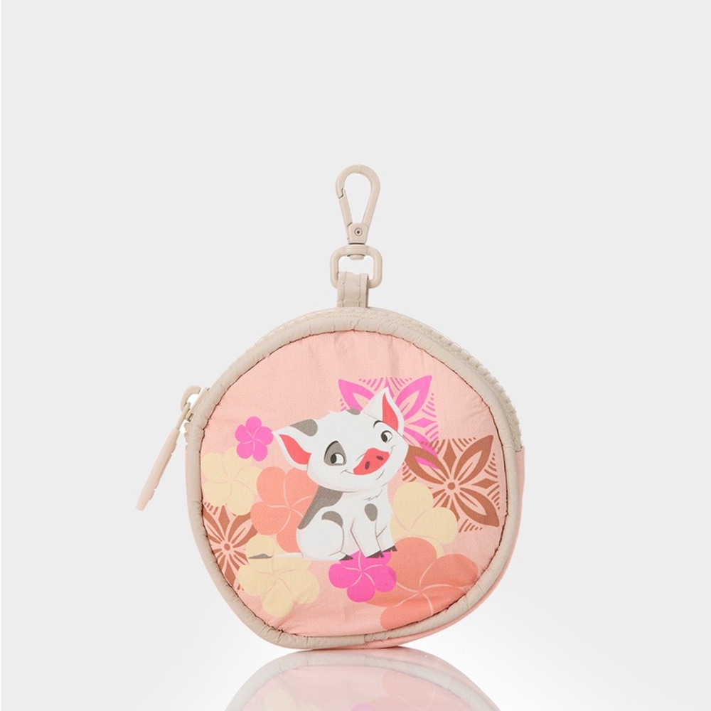 Aloha Collection Tradewinds Cutie Moana Pua Party Pink Pouch Clip On Dazzle